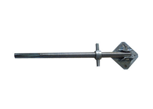 Q235 Steel Scaffolding Jack Base With Swivel Plate