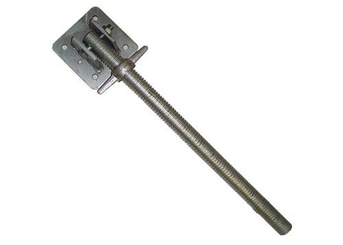 Q235 Steel Scaffolding Jack Base With Swivel Plate