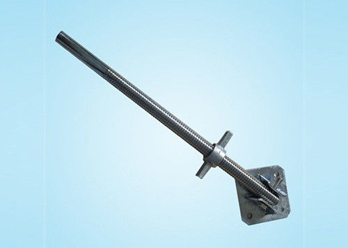 Q235 Steel Scaffolding Jack Base With Swivel Plate