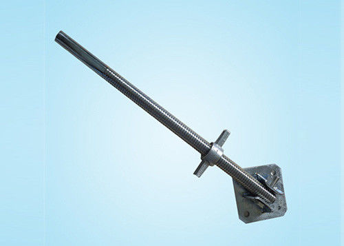 Q235 Steel Scaffolding Jack Base With Swivel Plate
