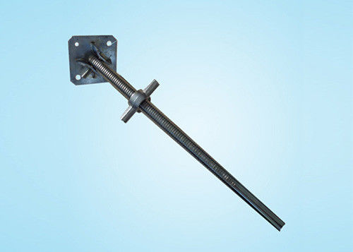 Q235 Steel Scaffolding Jack Base With Swivel Plate